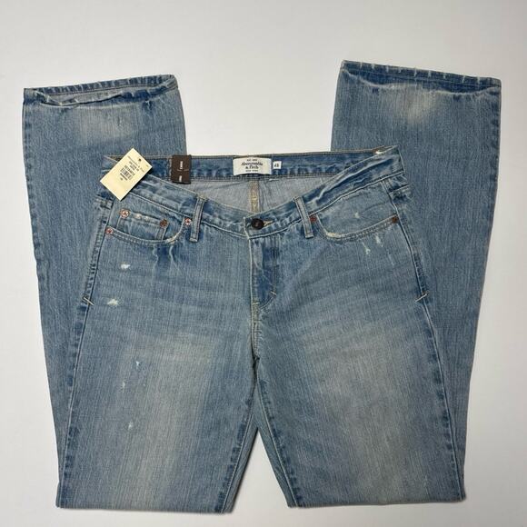 Y2K Vintage Abercrombie & Fitch Emma Low Rise Bootcut Jean NWT - Picture 1 of 7